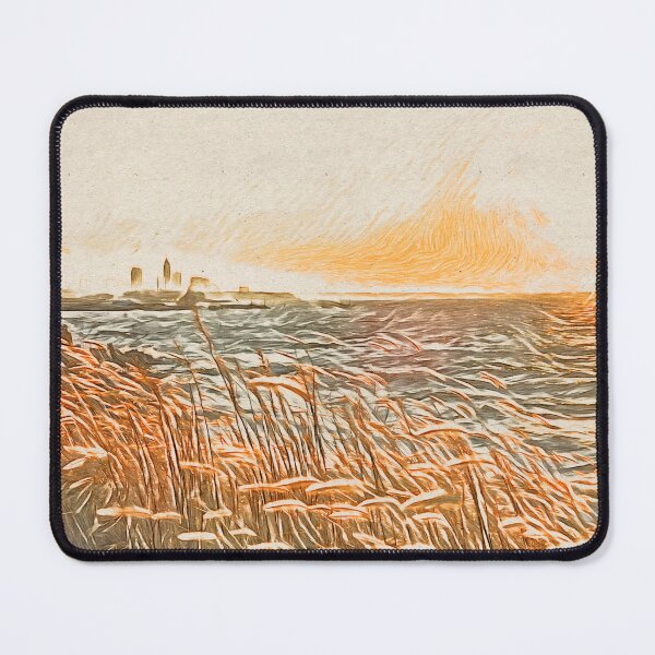 Item preview, Cleveland Skyline & Lake Erie Sunset designed and sold by maryawms.