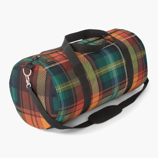 Item preview, Orange Green Autumn Fall Plaid Design designed and sold by SeaStarAlex.