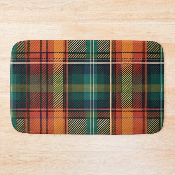 Item preview, Orange Green Autumn Fall Plaid Design designed and sold by SeaStarAlex.