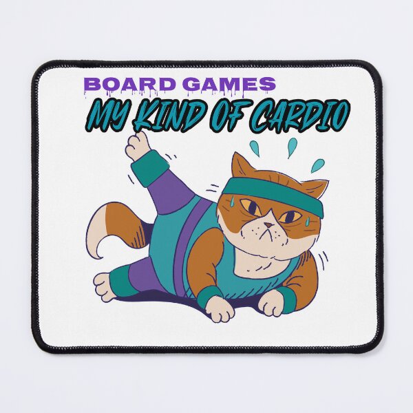 Item preview, "Board Games, My Kind of Cardio" designed and sold by LettsMerchntees.