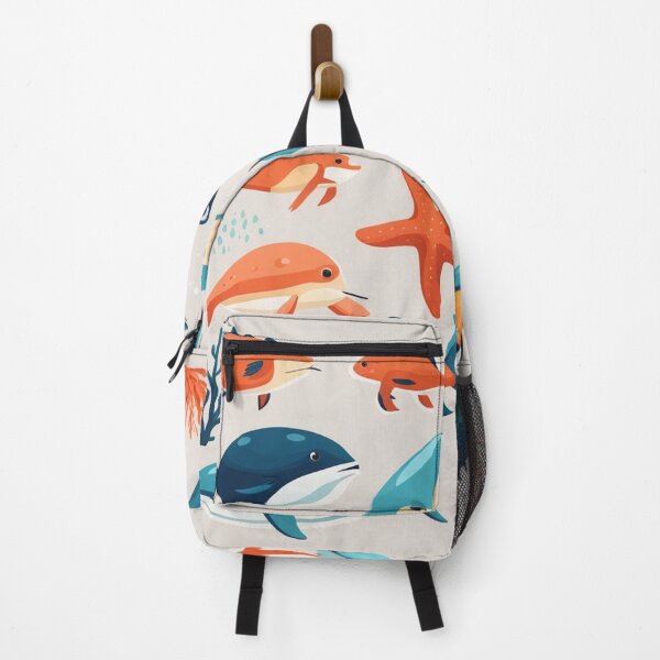 Item preview, Hand-Drawn Flat Design Sea Animals Collection designed and sold by hjian8219.
