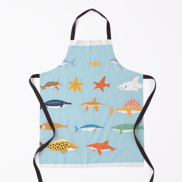 Item preview, Hand-Drawn Flat Design Sea Animals Collection designed and sold by hjian8219.