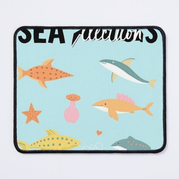 Item preview, Hand-Drawn Flat Design Sea Animals Collection designed and sold by hjian8219.