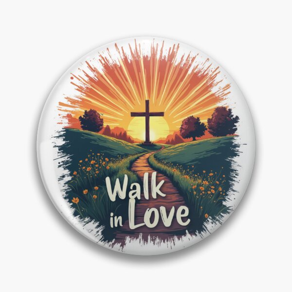 Item preview, Walk in Love, Winding Path, Sunset Art designed and sold by Faithloveshop.