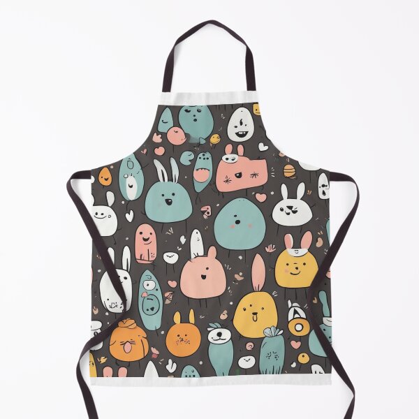 Item preview,  Hand-Drawn Funny Trendy Cartoon Background designed and sold by hjian8219.