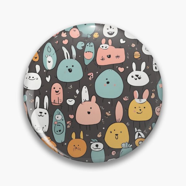 Item preview,  Hand-Drawn Funny Trendy Cartoon Background designed and sold by hjian8219.