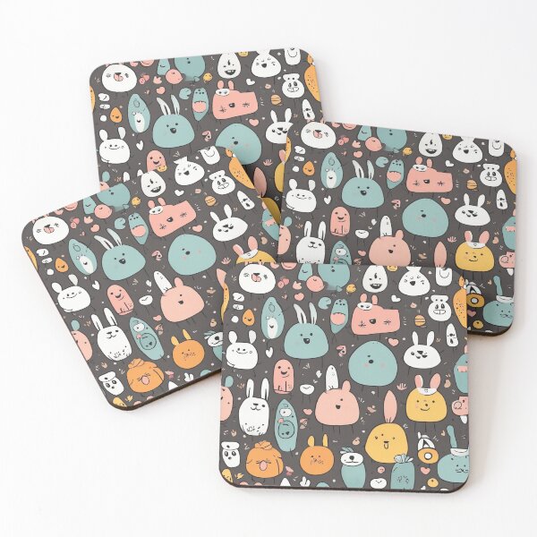 Item preview,  Hand-Drawn Funny Trendy Cartoon Background designed and sold by hjian8219.