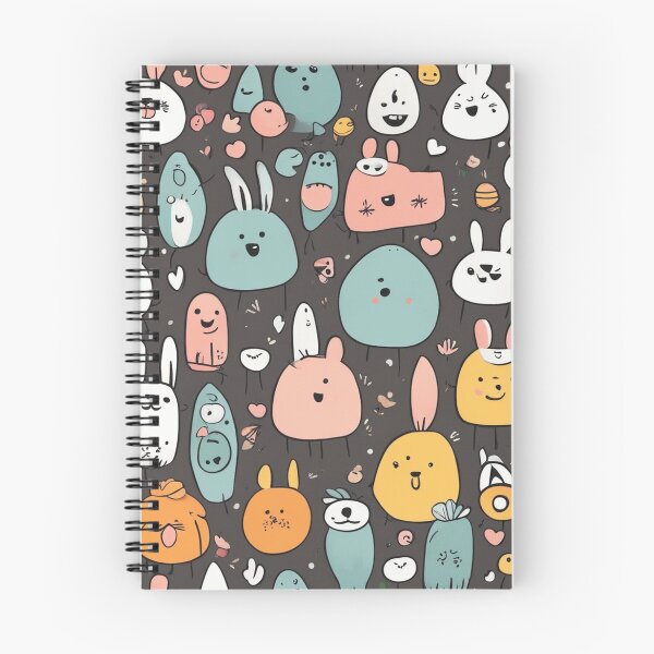 Item preview,  Hand-Drawn Funny Trendy Cartoon Background designed and sold by hjian8219.