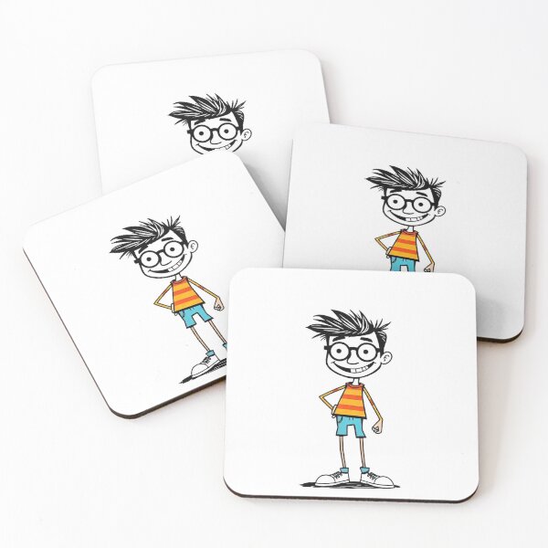 Item preview,  Hand-Drawn Funny Trendy Cartoon Background designed and sold by hjian8219.