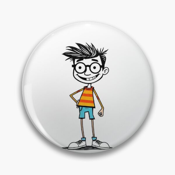 Item preview,  Hand-Drawn Funny Trendy Cartoon Background designed and sold by hjian8219.