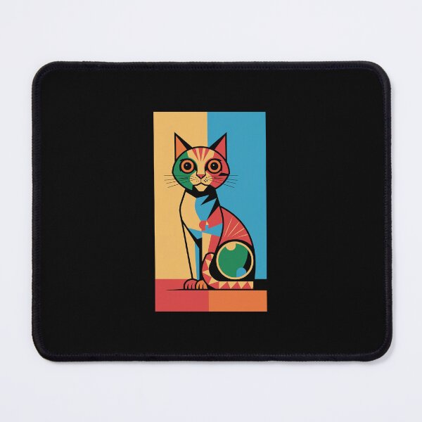 Item preview, Cubism Style Cat designed and sold by fulldreamer2021.