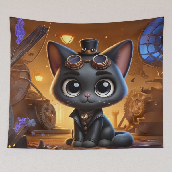 Item preview, Steampunk Bombay Cat designed and sold by Sillytoe.