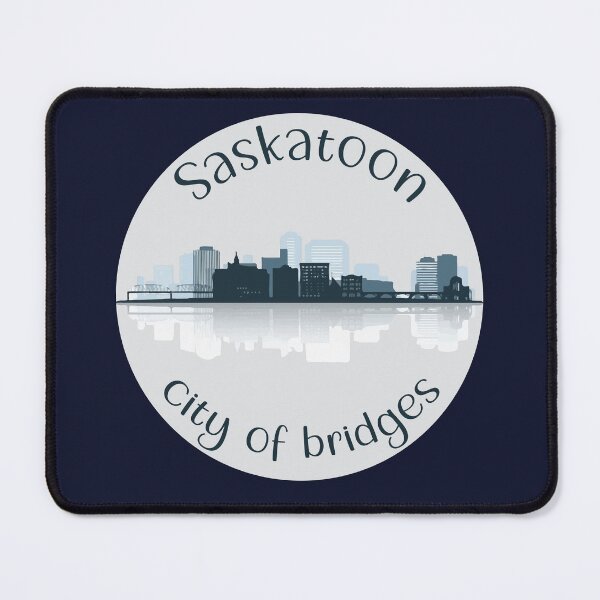 Item preview, Saskatoon City of Bridges designed and sold by Free Will Creative.