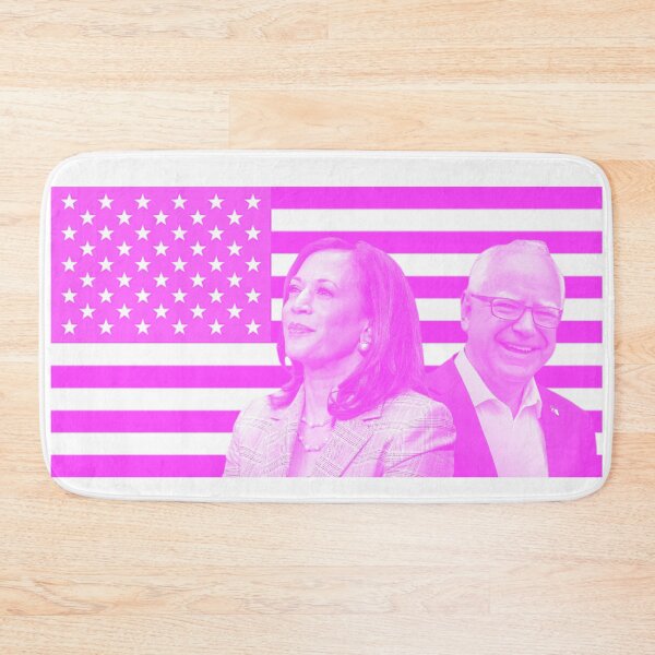 Artikelvorschau, KAMALA HARRIS UND TIM WALZ PINK entworfen und verkauft von xBLACKSTAR.
