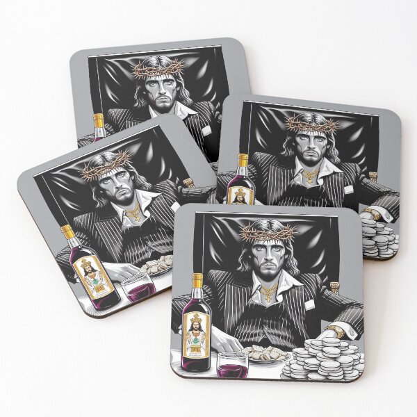 Item preview, Black-and-White Scarface Jesus designed and sold by jay-cack.
