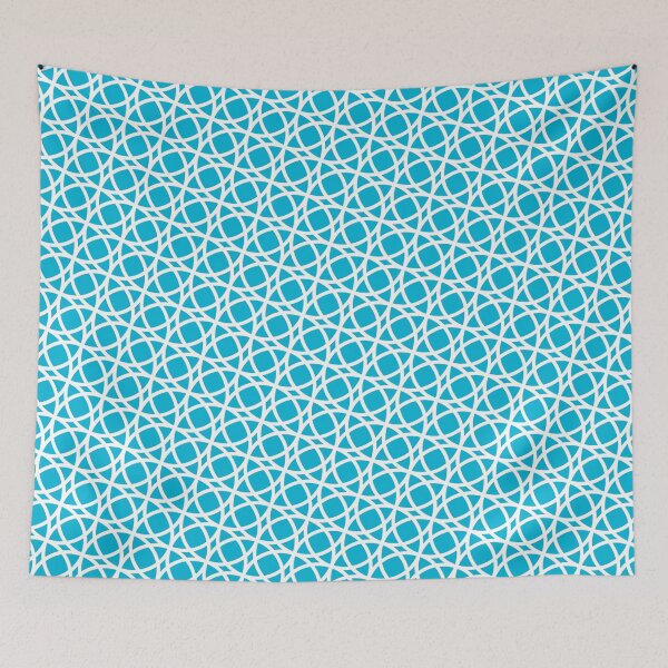 Item preview, Colorful Circles Ai Made Infinite Pattern Endless Geometry designed and sold by EvergreenMotifs.