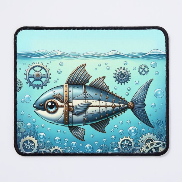Item preview, Steampunk Bonito Fish designed and sold by Sillytoe.