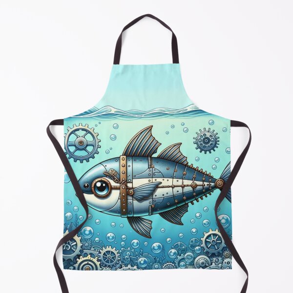 Item preview, Steampunk Bonito Fish designed and sold by Sillytoe.