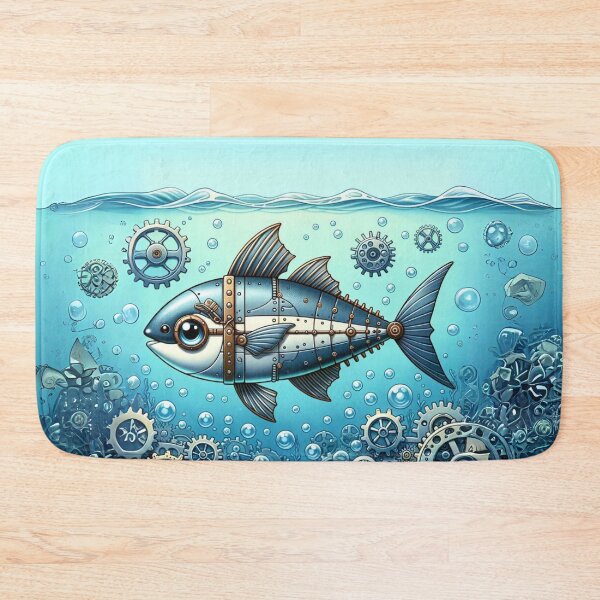 Item preview, Steampunk Bonito Fish designed and sold by Sillytoe.