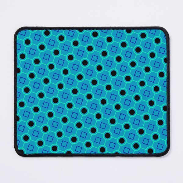 Item preview, Colorful Squares Ai Made Infinite Pattern Endless Geometry designed and sold by EvergreenMotifs.