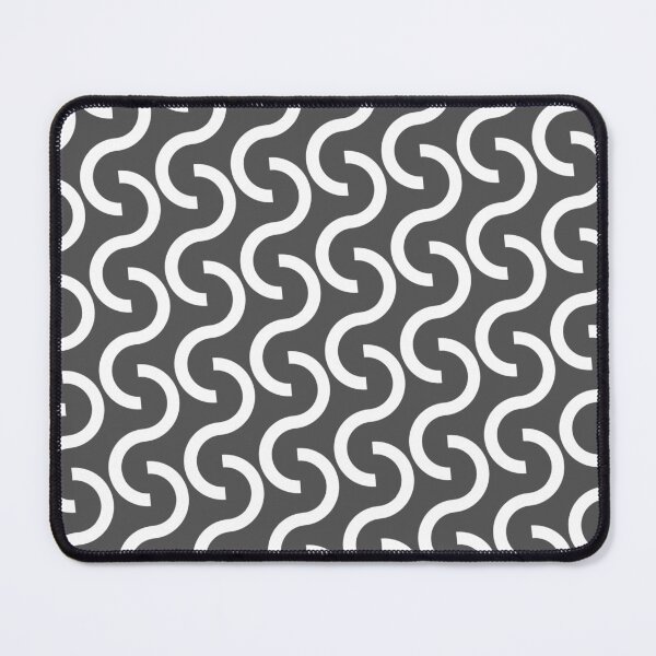 Item preview, Bicolor Waves Ai Made Infinite Pattern Endless Geometry designed and sold by EvergreenMotifs.
