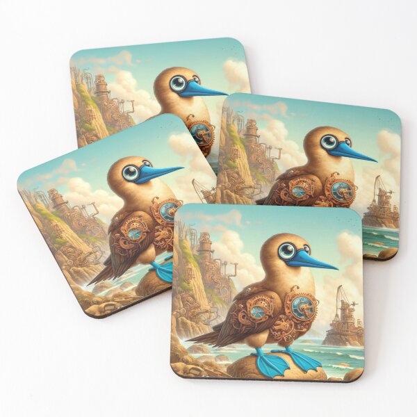 Item preview, Steampunk Blue-Footed Booby Bird designed and sold by Sillytoe.
