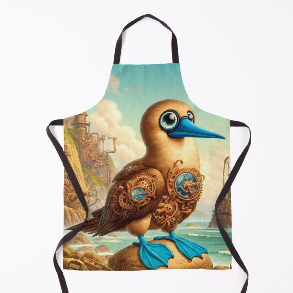 Item preview, Steampunk Blue-Footed Booby Bird designed and sold by Sillytoe.