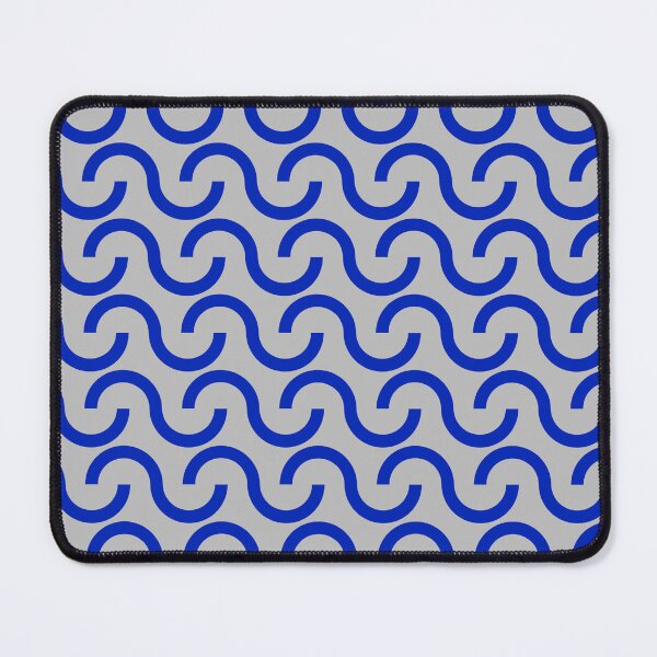 Item preview, Bicolor Waves Ai Made Infinite Pattern Endless Geometry designed and sold by EvergreenMotifs.