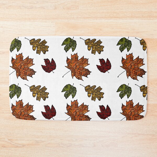 Item preview, Fall Leaves Zentangle designed and sold by Lintangled.