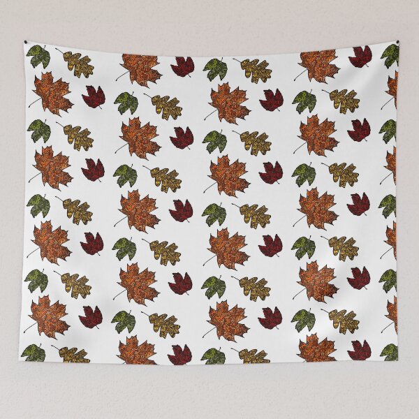 Item preview, Fall Leaves Zentangle designed and sold by Lintangled.