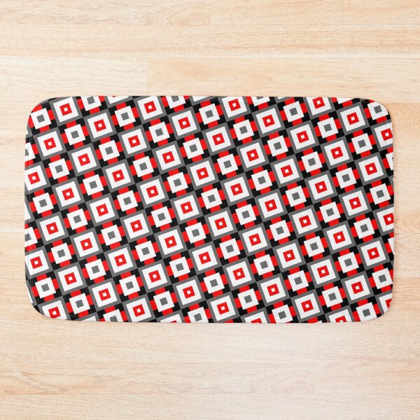 Item preview, Colorful Egyptian Square Block Infinite Pattern Endless Geometry designed and sold by EvergreenMotifs.