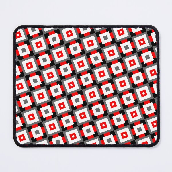 Item preview, Colorful Egyptian Square Block Infinite Pattern Endless Geometry designed and sold by EvergreenMotifs.