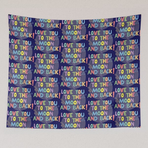 Item preview, Love You To The Moon and Back! designed and sold by abbazabba.