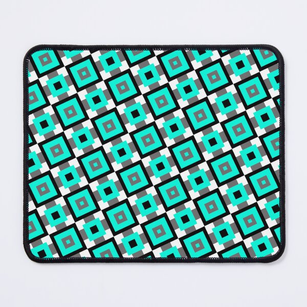 Item preview, Colorful Egyptian Square Block Infinite Pattern Endless Geometry designed and sold by EvergreenMotifs.