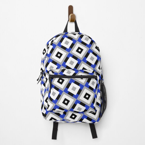 Item preview, Colorful Egyptian Square Block Infinite Pattern Endless Geometry designed and sold by EvergreenMotifs.