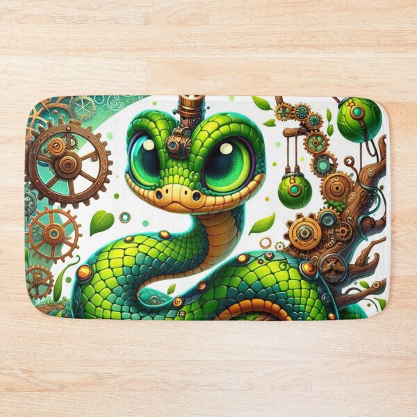 Item preview, Steampunk Boomslang Snake designed and sold by Sillytoe.