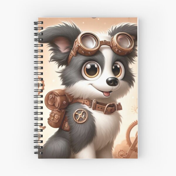 Item preview, Steampunk Border Collie Mix designed and sold by Sillytoe.