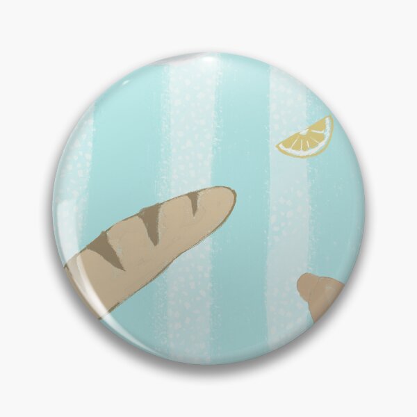 Item preview, French Baguette, Croissant, and Coffee designed and sold by bowsbotanicals.