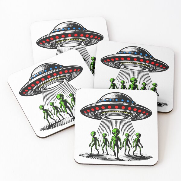 Item preview, Aliens UFO Encounters designed and sold by roswellboutique.