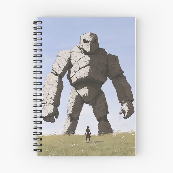 Item preview, Golem, fantastic creature | Anime style designed and sold by ComicsFactory.