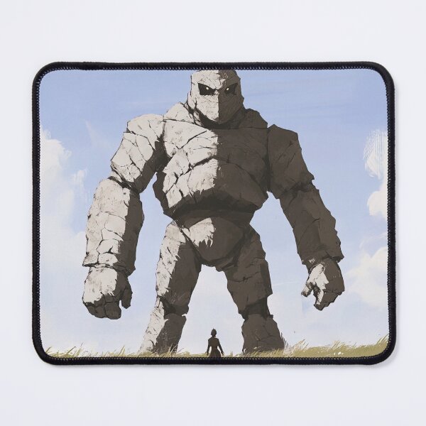 Item preview, Golem, fantastic creature | Anime style designed and sold by ComicsFactory.