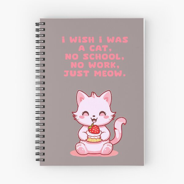 Item preview, CAT FUNNY QUOTES , ADORABLE KAWAII DESIGN designed and sold by La Loca.