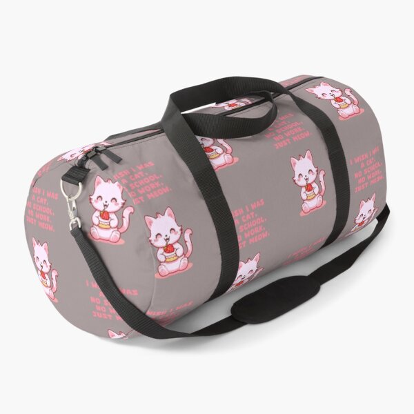 Item preview, CAT FUNNY QUOTES , ADORABLE KAWAII DESIGN designed and sold by La Loca.