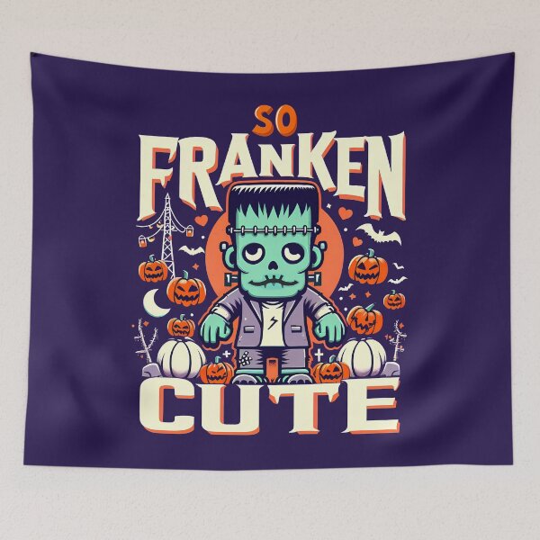 Item preview, So Franken Cute, typography designed and sold by maxmaj.