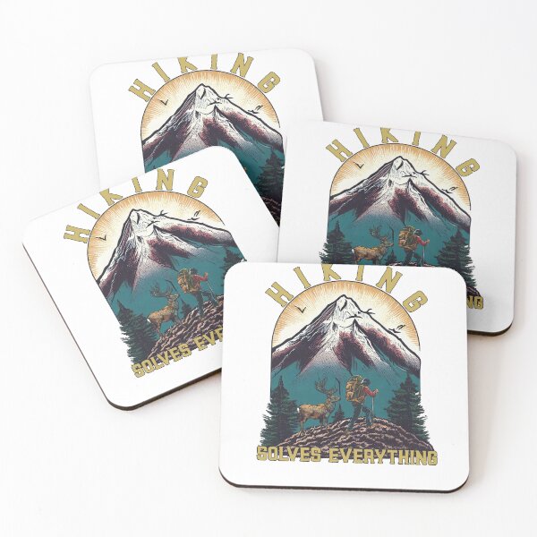 Item preview, Hiking Solves Everything designed and sold by TheCampingHiker.