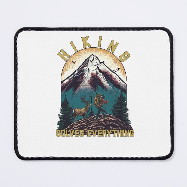 Item preview, Hiking Solves Everything designed and sold by TheCampingHiker.