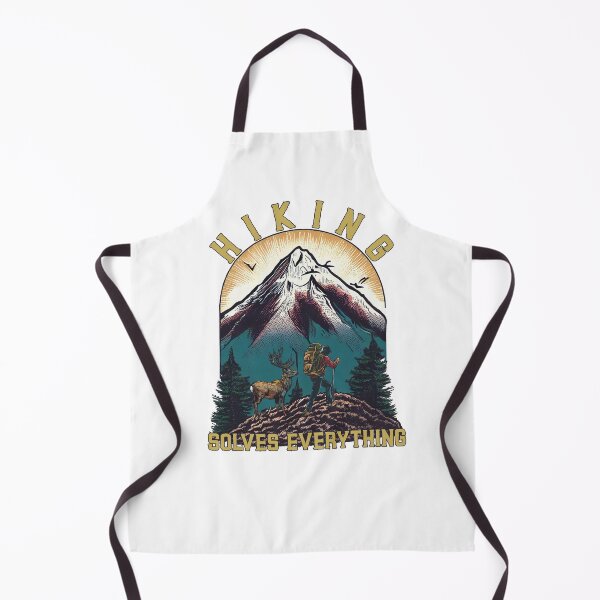 Item preview, Hiking Solves Everything designed and sold by TheCampingHiker.