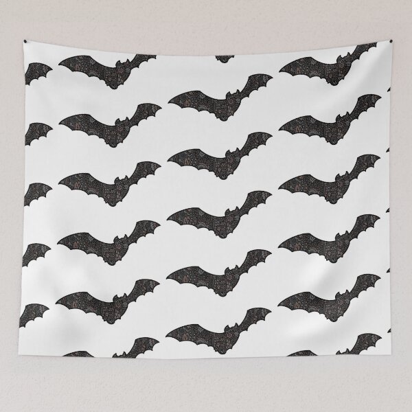 Item preview, Bat Season Zentangle designed and sold by Lintangled.