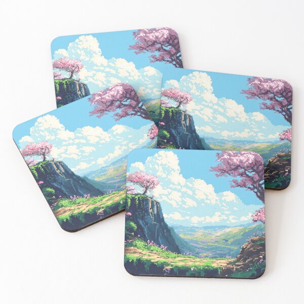 Item preview, Pixel Blossom Valley designed and sold by KCrowDesigns.