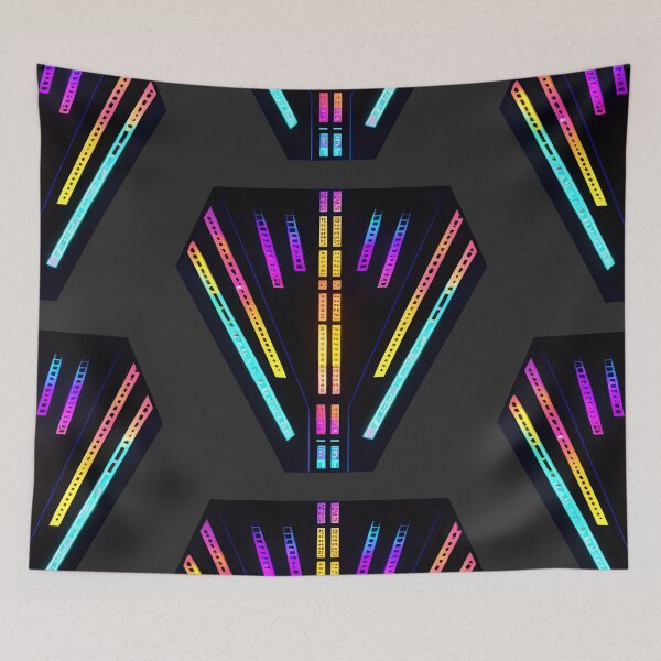 Item preview, Cyberpunk Neon Plate designed and sold by Chubuter.